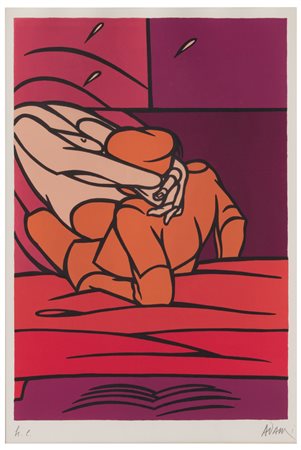 Valerio Adami (1935)
My sitting room, 1986