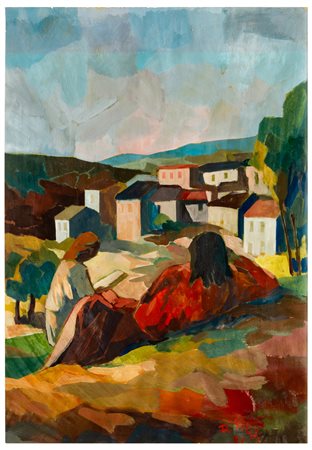 Renato Nesi (1923 - 1999)
La lettura, 1981