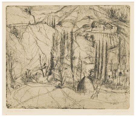 Lino Bianchi Barriviera (1906 - 1985)
Cascia, 1950