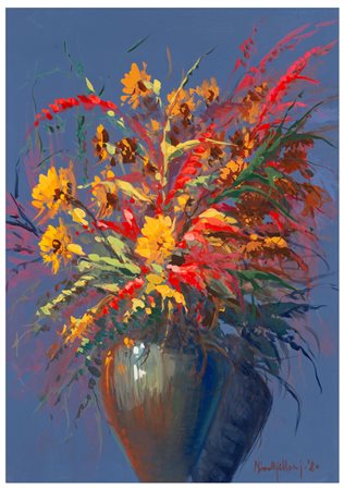Nino Melloni (1930)
Vaso di fiori, 1980