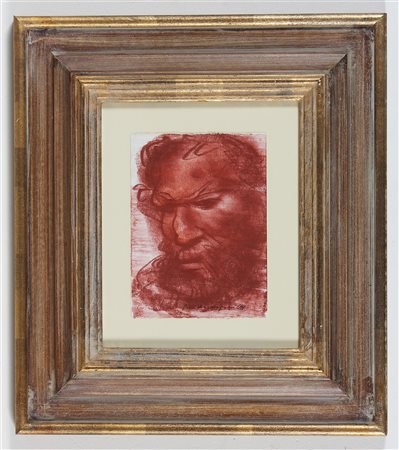 ANNIGONI PIETRO (1910 - 1988) Senza titolo. Sanguigna su carta . Cm 15,00 x...