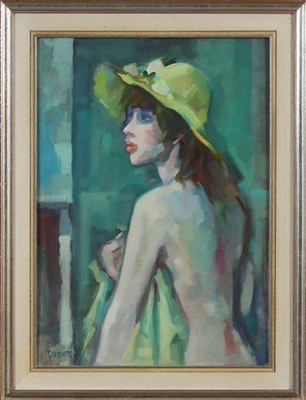 GUIDOTTI FERRUCCIO (1931 - 2012) Senza titolo. . 1981. Olio su tela. Cm 70,00...