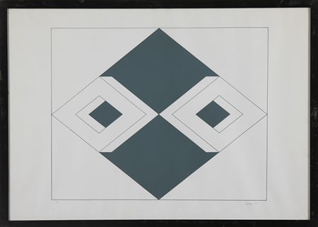 ANONIMO Senza titolo. 1969. Litografia. Cm 70,00 x 50,00. P.A. Tiratura a...