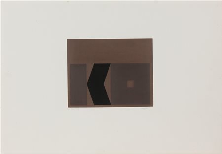 BONFANTI ARTURO (1905 - 1978) Senza titolo. Litografia. Cm 47,00 x 67,00....