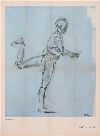 RAYSSE MARTYAL (n. 1936) Senza titolo. 1993. Serigrafia. Cm 50,00 x 70,00....