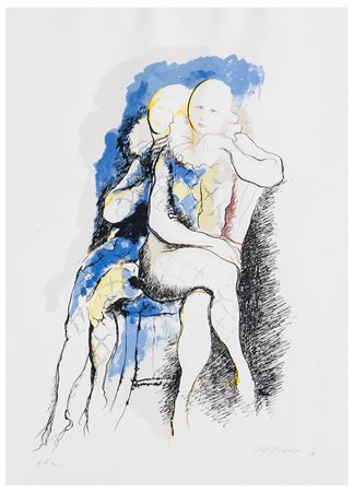 Augusto Murer (1922 - 1985)
Arlecchini, 1984