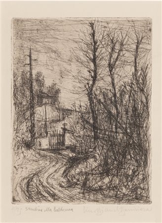 Lino Bianchi Barriviera (1906 - 1985)
Stradina della Balduina, 1945