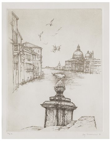 Luigi Timoncini (1928 - 2019)
Venezia. Canal Grande, 1991