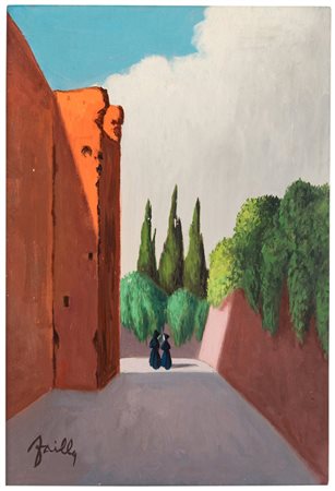 Fabio Failla (1917 - 1987)
Monache con bastioni