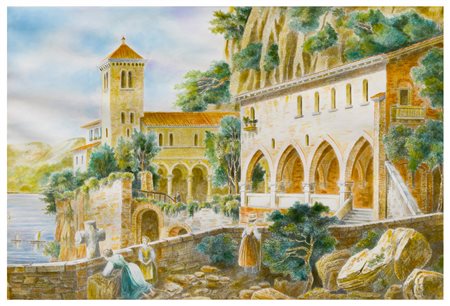 Autore non riconosciuto (XX secolo)
Eremo di Santa Caterina del Sasso