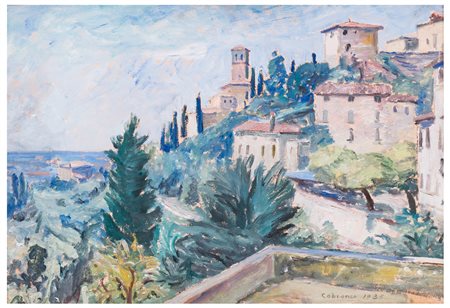 Luigi Cobianco (1893 - 1967)
Paesaggio asolano, 1935