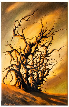 L. De Bova (II metà del XX secolo)
Alberi morti al tramonto