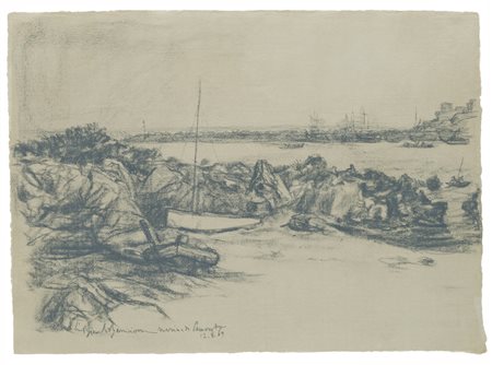 Lino Bianchi Barriviera (1906 - 1985)
Marina di Camerota, 1969