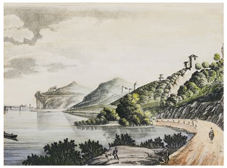 Autore non riconosciuto (XX secolo)
Veduta di Arona sul Lago Maggiore