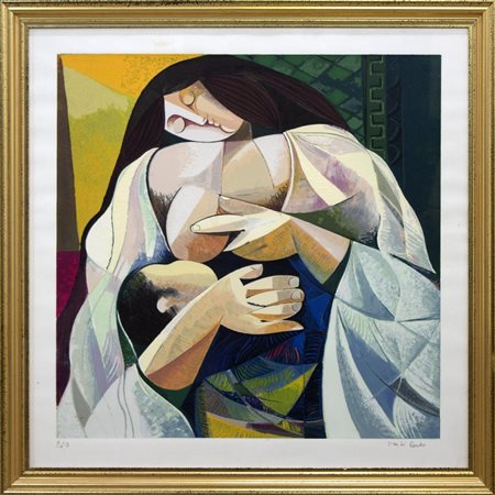 Vittorio Maria Di Carlo, Senza Titolo, anni Duemila, Serigrafia 80x80 cm, P.A.