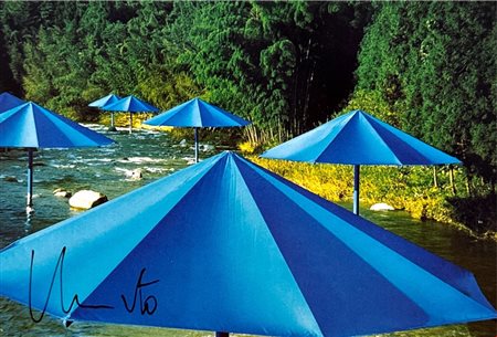 Christo, Performance, Cartolina, 15,5x10,5 cm