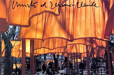 Christo, Performance, Cartolina firmata a mano, 15,5x10,5 cm