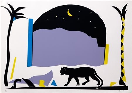 Giuseppe Deodato, Senza Titolo, Litografia su carta, 70x50 cm, Ed. 6/20