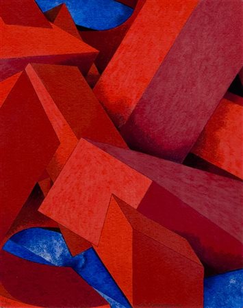 Giò Pomodoro, Composizione, Multiplo, 30x23 cm, Ed. 124/299