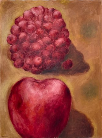 Isaak Monteiro, Equal Spaces, 1980, Olio su tela, 60x45 cm