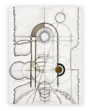 WALTER VALENTINI (1928-2022) - Dentro il cielo I, 1996