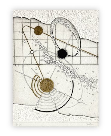 WALTER VALENTINI (1928-2022) - Segni dal cielo 5, 2003