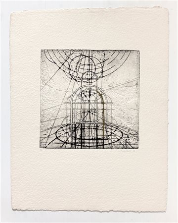 WALTER VALENTINI (1928-2022) - La città ideale, 1988