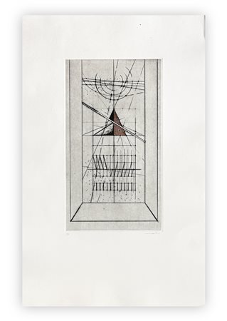 WALTER VALENTINI (1928-2022) - Progetto I, 1991