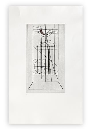 WALTER VALENTINI (1928-2022) - Progetto III, 1991