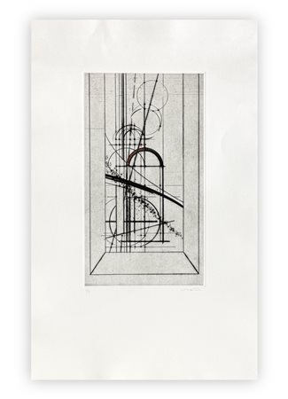 WALTER VALENTINI (1928-2022) - Progetto IV, 1991