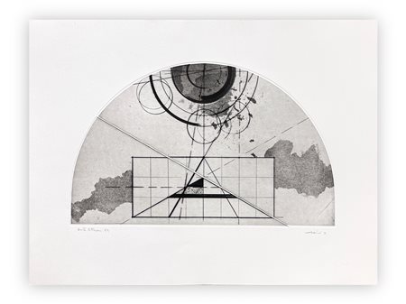 WALTER VALENTINI (1928-2022) - La città del sole, 1991