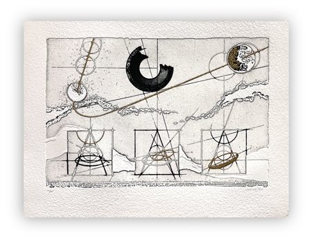 WALTER VALENTINI (1928-2022) - La stanza del tempo I, 1999