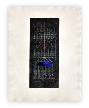 WALTER VALENTINI (1928-2022) - La Stanza del Tempo X, 1981