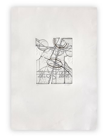 WALTER VALENTINI (1928-2022) - Le misure, il cielo, 1995