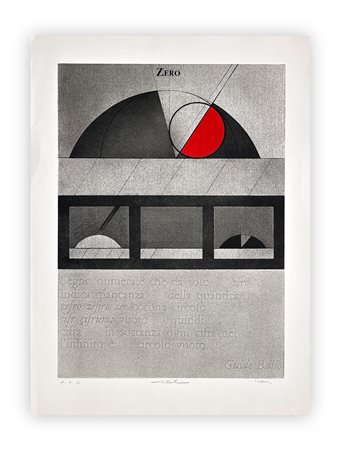 WALTER VALENTINI (1928-2022) - Zero, 1974