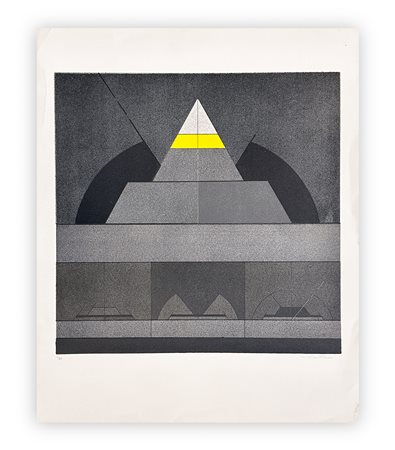 WALTER VALENTINI (1928-2022) - Trittico laico III, 1975