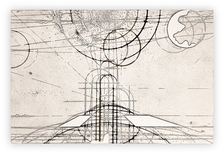 WALTER VALENTINI (1928-2022) - La città ideale III, 1989