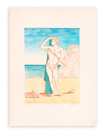 GIORGIO DE CHIRICO (1888-1978) - Agamonte, 1974