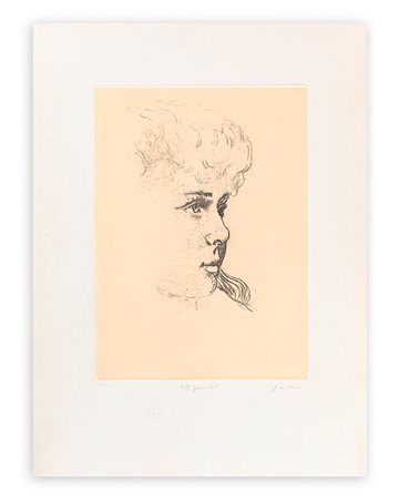 GIORGIO DE CHIRICO (1888-1978) - Il fanciullo, 1971