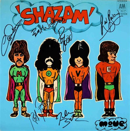 The Move Shazam band signed album
