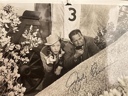 Honeychile Judy Canova signed movie photo