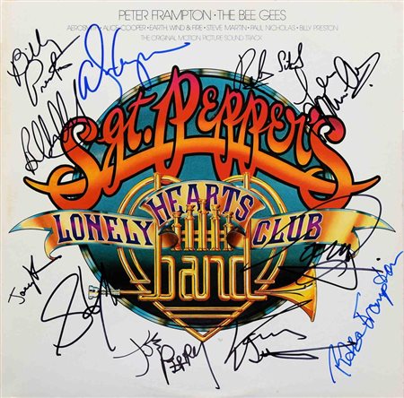 Sgt Pepperâ€™s Lonely Hearts Club Band signed album