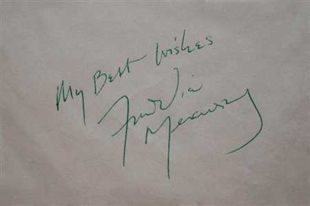 Freddie Mercury Signature Strip