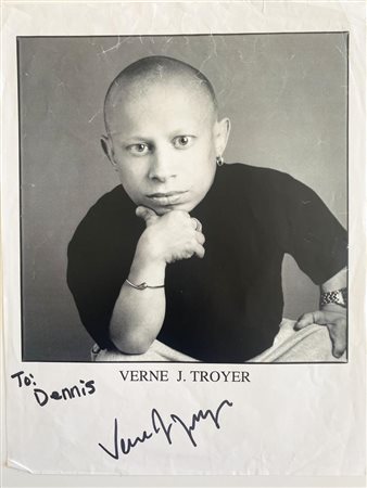 Austin Powers Verne Troyer signed photo