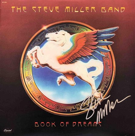The Steve Miller Band signed Book of Dreams album