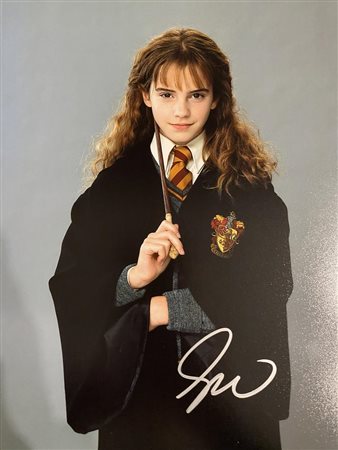 Harry Potter Emma Watson signed photo