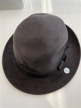 The Beatles signed hat. size XL