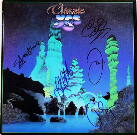 Yes signed Classic Yes album
