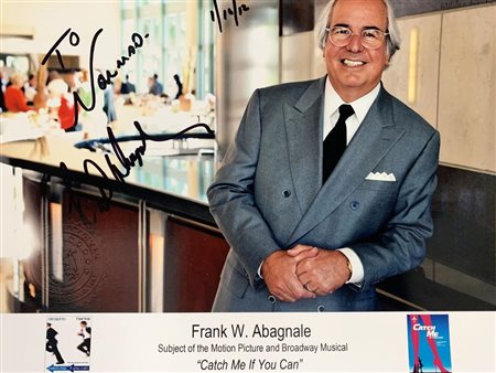 Catch me if You Can Frank W Abagnale signed photo