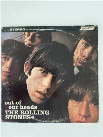 The Rolling Stones Out of Our Heads signed album